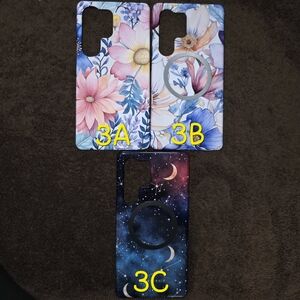 Floral and Galaxy Phone Cases